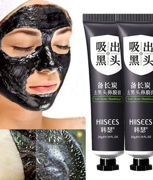 2-1PC Blackhead Remover Face Mask Cream Oil-Control Nose Black Dots Mask Acne Deep Cleansing Beauty Cosmetics Women Skin Care