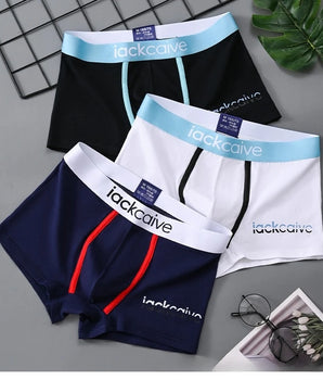 3Pcs Lot Men Panties Boxer Shorts Cotton Men's Underwear Breathable Man Underpants Sports Comfort Male Boxers L-3XL