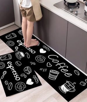 Kitchen Mat Floor Carpet Fashion Simple Nordic Style  House Hold Long Strip Door Modern Home Decor