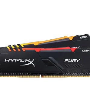 Memory HyperX Fury DDR4 RGB, 2666MHz, 3200MHz, DDR4, CL15, 1.2V, DIMM, 8GB, 16GB, Desktop