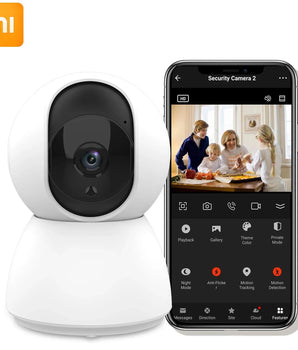 Xiaomi 3MP IP Camera 1080P Tuya Smart Home WiFi Indoor Wireless Security CCTV Surveillance Camera With Auto Tracking Pet Monitor - Baguada.com