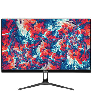 MUCAI 24 Inch Monitor Office Gaming Computer 75Hz Display FHD 1080P MVA Light Screen HDMI-compatible VGA Power Por 1920*1080 - Baguada.com