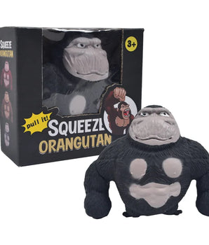 Children Novelty Funny Squeezing Toys Adults Orangutan Stress Relief Gorilla Pinch Prank Stretch Rebound Creative Gift Toy