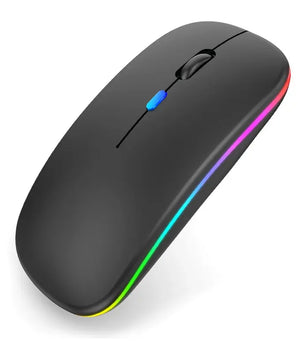 Tablet Phone Computer Bluetooth Wireless Mouse Charging Luminous 2.4G USB Wireless Mouse Portable Mouse