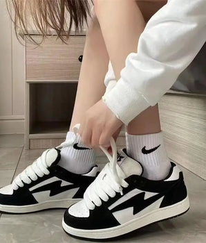 Vintage Casual Sneakers Women 2024 High Street Summer and Fall New Fashion Ladies Shoes Athletic Classic Sports Outdoor Footwear