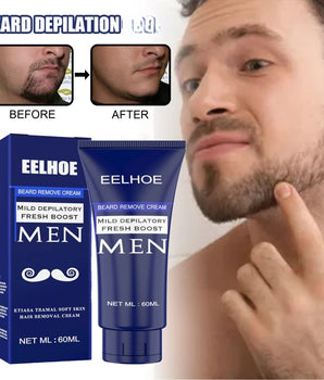 Men's Beard Hair Removal Cream Permanent Hair Growth Removal Inhibitor Spray Gentle body Beard Armpit Depilatory Care Cream