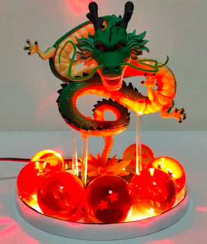 Dragon Ball Z Shenron Anime Action Figures Super Saiyan Toys Crystal Balls Remote Control Shenlong PVC DBZ Kids Gift Collection