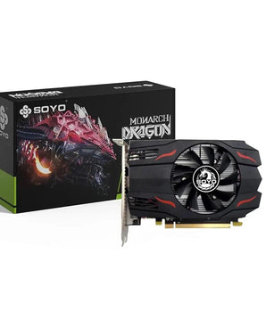 SOYO Graphics Card AMD GPU Radeon RX 550 4G GDDR5 128Bit 14nm Computer PC RX550 PCI-E 3.0 Gaming Video Cards Full New - Baguada.com